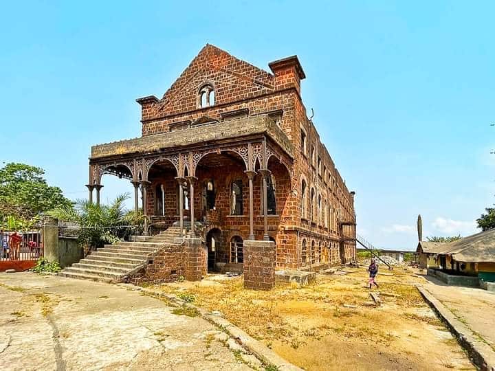 Historic ruins of Fourah Bay College, Freetown, Sierra Leone